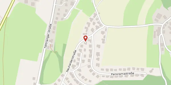 Karte der Umgebung von Neuhaldenstraße 24, 88214 Ravensburg