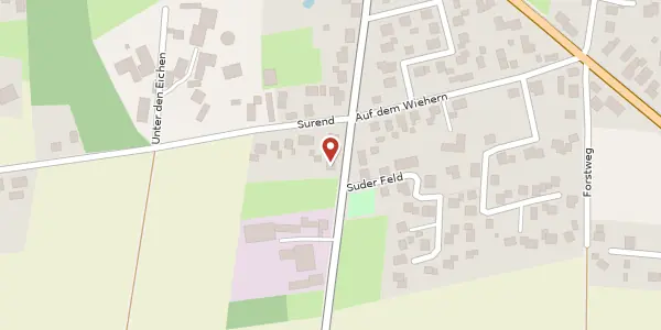 Karte der Umgebung von Zum Dicken Holz 28, 27374 Visselhövede