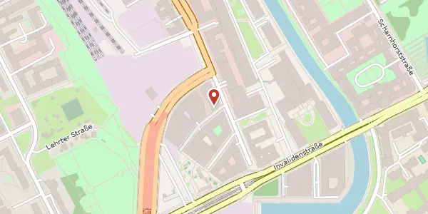 Karte der Umgebung von Jean-Monnet-Straße 2, 10557 Berlin