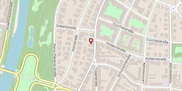 Karte der Umgebung von Ismaningerstr. 63, 81675 München