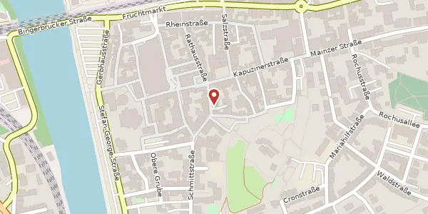 Karte der Umgebung von Schmittstraße 11, 55411 Bingen