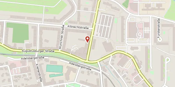 Karte der Umgebung von Yorkstraße 9, 09130 Chemnitz
