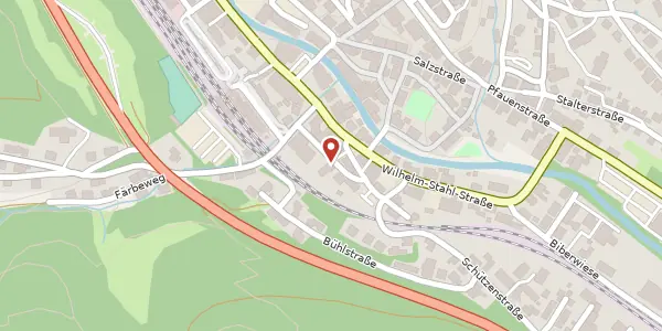 Karte der Umgebung von Schützenstraße 4, 79822 Titisee-Neustadt