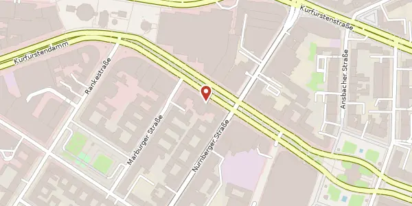 Karte der Umgebung von Tauentzienstraße 18, 10789 Berlin