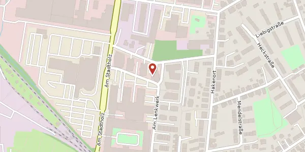 Karte der Umgebung von Am Lenkwerk 7, 33609 Bielefeld