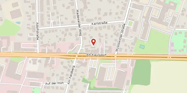 Karte der Umgebung von Alt-Kaulsdorf 51 A, 12621 Berlin