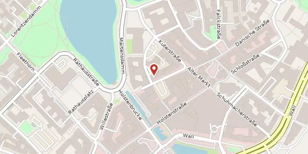 Karte der Umgebung von Kehdenstraße 18-22, 24103 Kiel