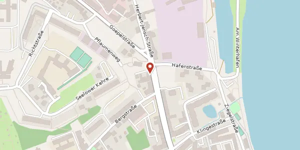 Karte der Umgebung von Berliner Str. 23 c, 15230 Frankfurt (Oder)