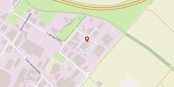 Karte der Umgebung von Liebigstr. 16, 61130 Nidderau