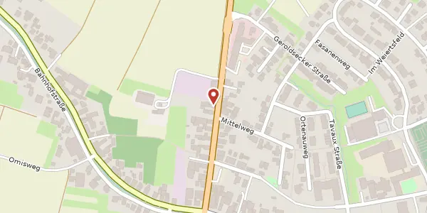 Karte der Umgebung von Kronenstraße 21, 77948 Friesenheim (Baden)