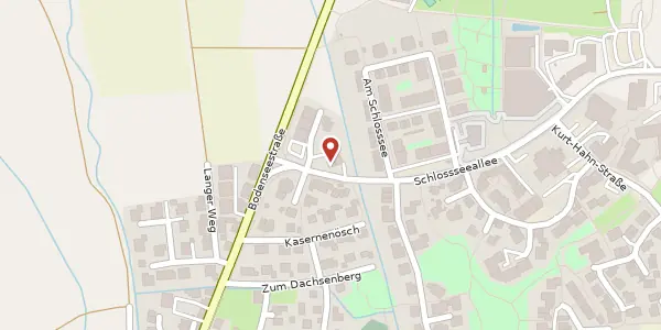 Karte der Umgebung von Schlossseeallee 13, 88682 Salem (Baden)