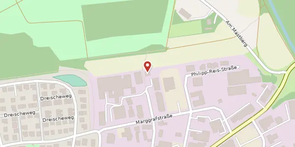 Karte der Umgebung von Marggrafstraße 19a, 31137 Hildesheim