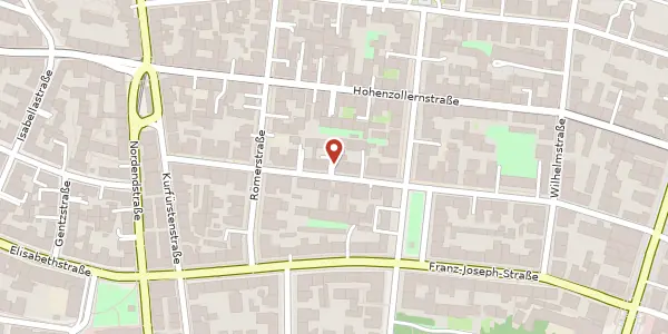 Karte der Umgebung von Ainmillerstr. 34, 80331 München