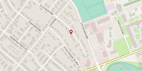 Karte der Umgebung von Schillerstraße 34, 27283 Verden