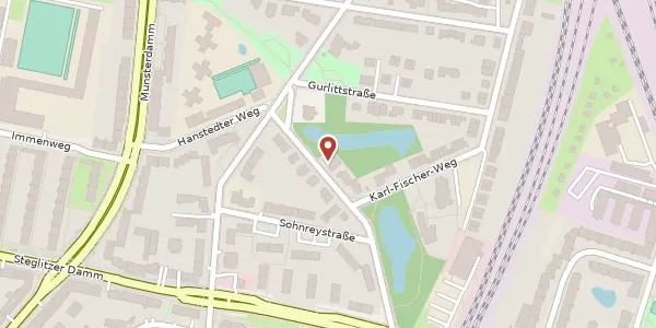 Karte der Umgebung von Grabertstraße 3a, 12169 Berlin