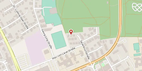 Karte der Umgebung von Sauerbruchstr. 22, 65428 Rüsselsheim