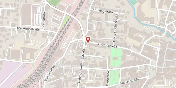 Karte der Umgebung von Ludwigstr. 37, 83278 Traunstein