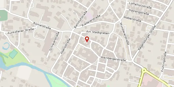 Karte der Umgebung von Karmelitenplatz 11, 93326 Abensberg
