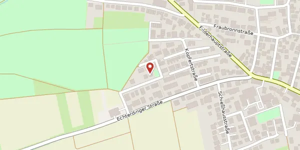 Karte der Umgebung von Herrmann-Mögle-Weg 29, 70599 Stuttgart