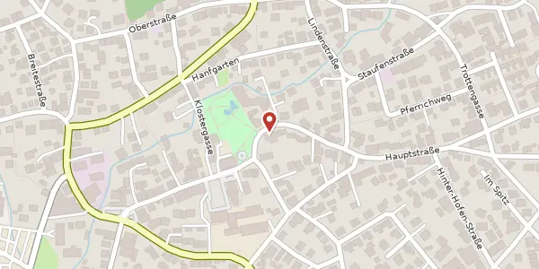 Karte der Umgebung von Hauptstraße 33, 78247 Hilzingen