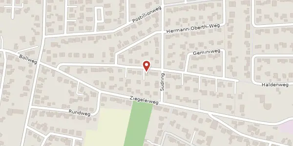 Karte der Umgebung von Haldenweg 83, 32429 Minden