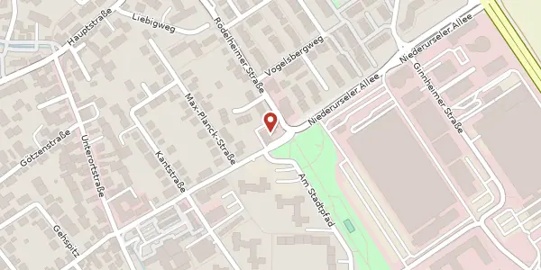Karte der Umgebung von Rödelheimer Str. 44, 65760 Eschborn