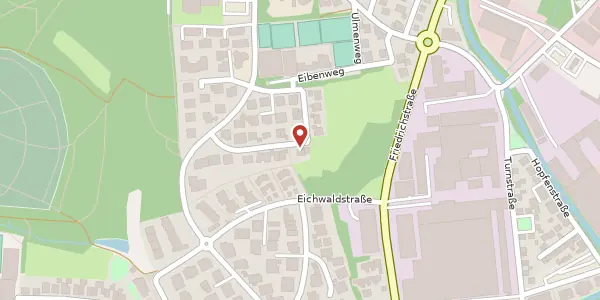 Karte der Umgebung von Kastanienweg 14, 73430 Aalen