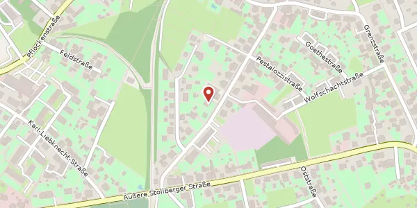 Karte der Umgebung von An der Alten Schule 20, 09376 Oelsnitz