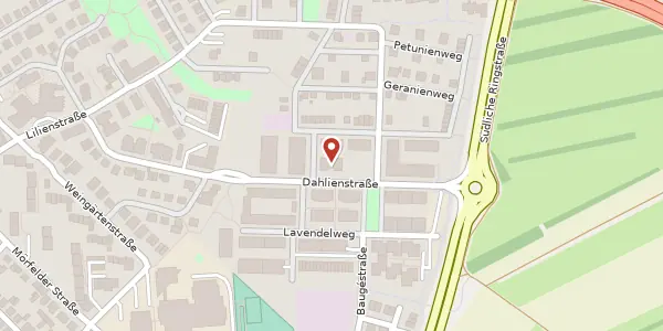Karte der Umgebung von Dahlienstr. 22, 65451 Kelsterbach