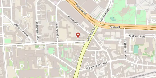 Karte der Umgebung von Beurhausstr. 7, 44137 Dortmund