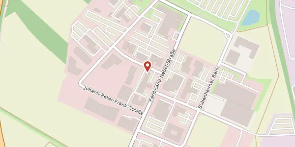 Karte der Umgebung von Anton-Jordan-Straße 1, 56070 Koblenz