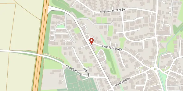 Karte der Umgebung von Scheffelstraße 55, 78073 Bad Dürrheim