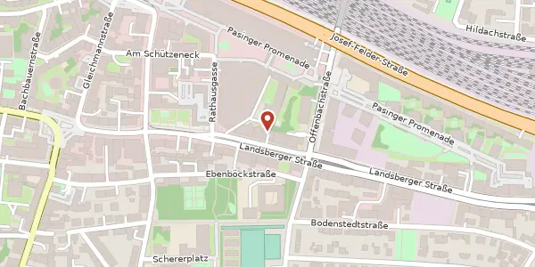 Karte der Umgebung von Landsberger Str. 480, 81241 München