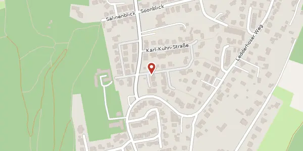 Karte der Umgebung von Gebrüder-Baruch-Straße 10, 55543 Bad Kreuznach