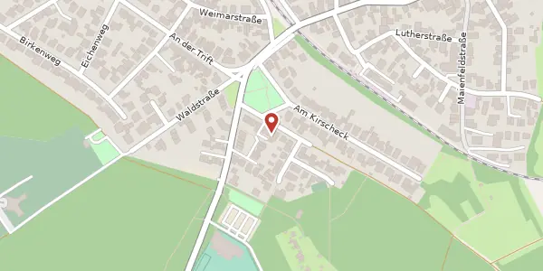 Karte der Umgebung von Eibenstr. 1D, 63303 Dreieich