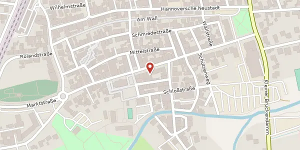 Karte der Umgebung von Marktstraße 13, 31303 Burgdorf