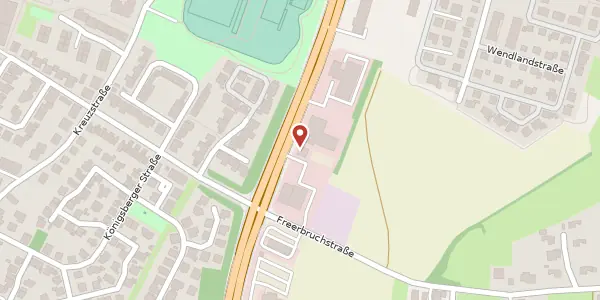 Karte der Umgebung von Herzlia-Allee 105, 45770 Marl