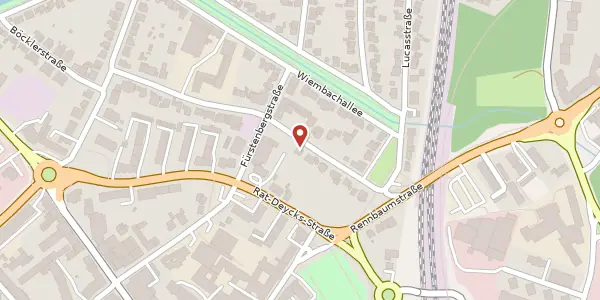 Karte der Umgebung von Karl-Bückart-Straße 11, 51379 Leverkusen