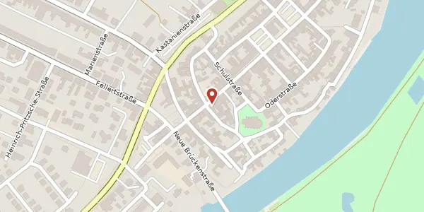 Karte der Umgebung von Königstraße 62, 15890 Eisenhüttenstadt