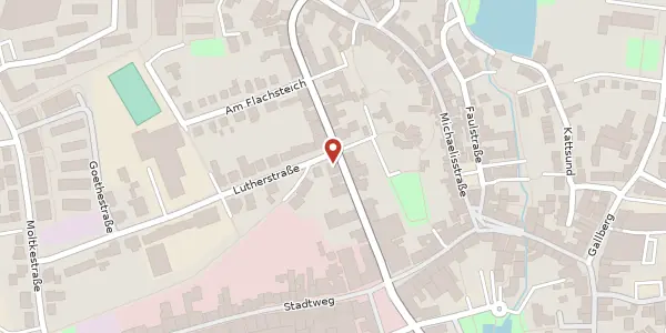 Karte der Umgebung von Bismarckstraße 9, 24837 Schleswig