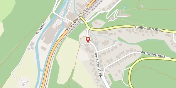 Karte der Umgebung von Oelmühler Str. 10, 58091 Hagen