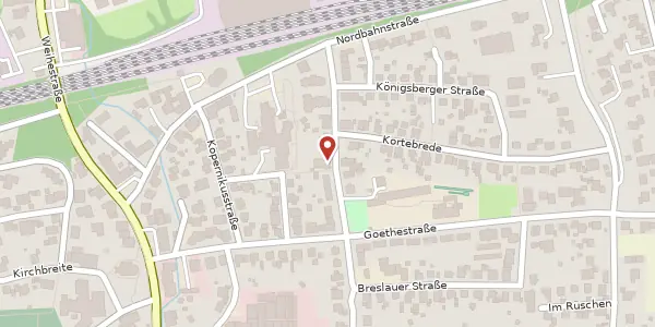 Karte der Umgebung von Hochstr. 14, 32584 Löhne