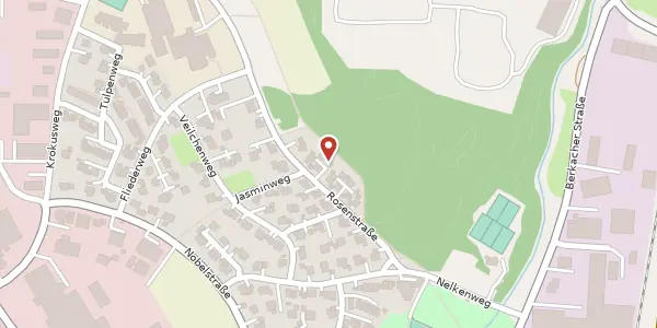 Karte der Umgebung von Rosenstraße 8, 89584 Ehingen