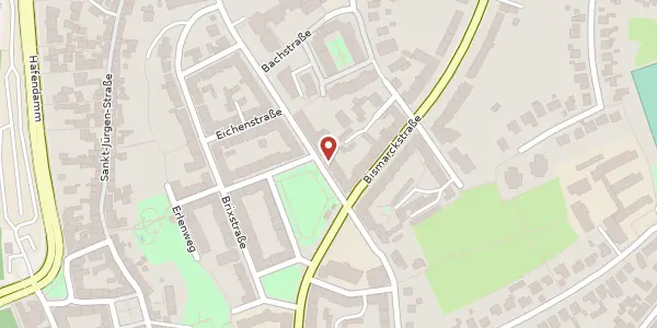 Karte der Umgebung von Jürgensgaarder Straße 33, 24943 Flensburg