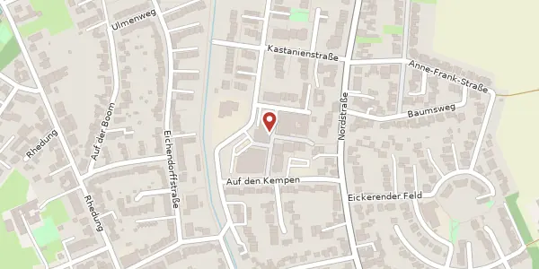 Karte der Umgebung von Auf den Kempen 12, 41352 Korschenbroich
