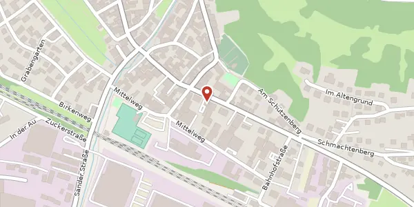 Karte der Umgebung von Bamberger Str. 28, 97475 Zeil