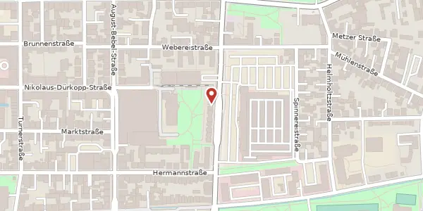 Karte der Umgebung von Teutoburger Str. 97, 33607 Bielefeld