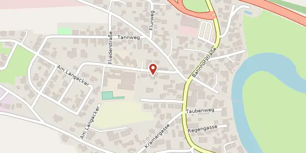 Karte der Umgebung von Bürgermeister-Bräu-Straße 1 a, 93426 Roding-Mitterdorf