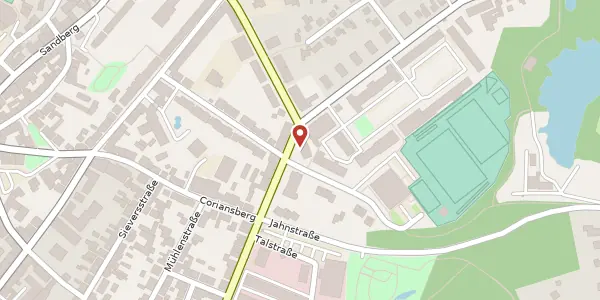 Karte der Umgebung von Kaiserstraße 18, 25524 Itzehoe