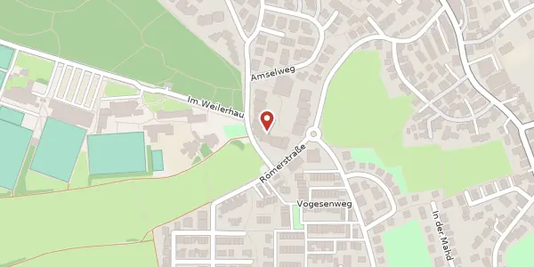 Karte der Umgebung von Römerstraße 56, 70794 Filderstadt